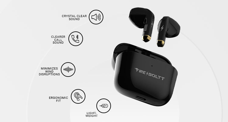 Best TWS Earbud under 2000 – Fire Pods Ninja G201 – Fire-Boltt