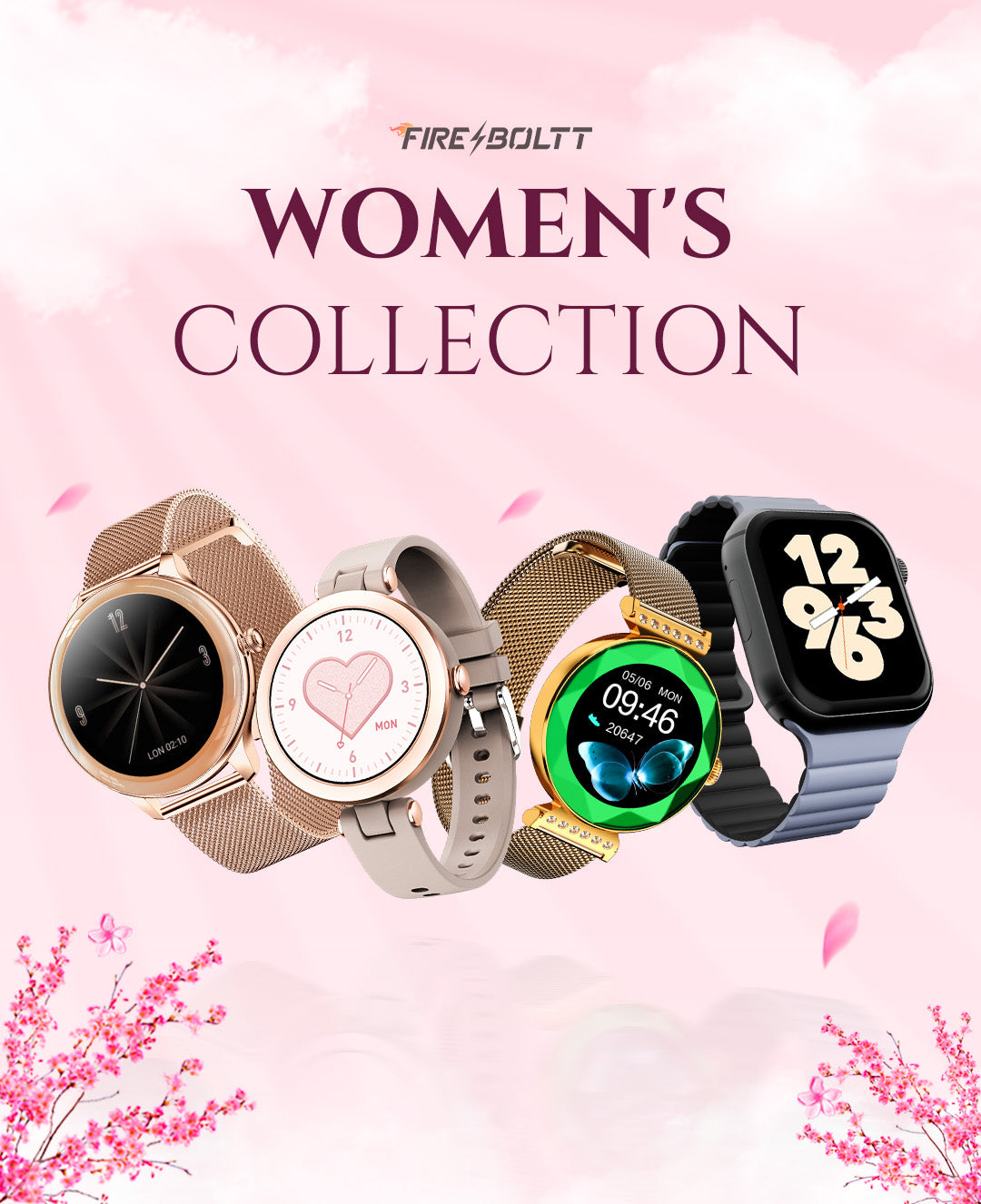 Smart watch for Girls  Smartwatches for women - Fire-Boltt – Page 2