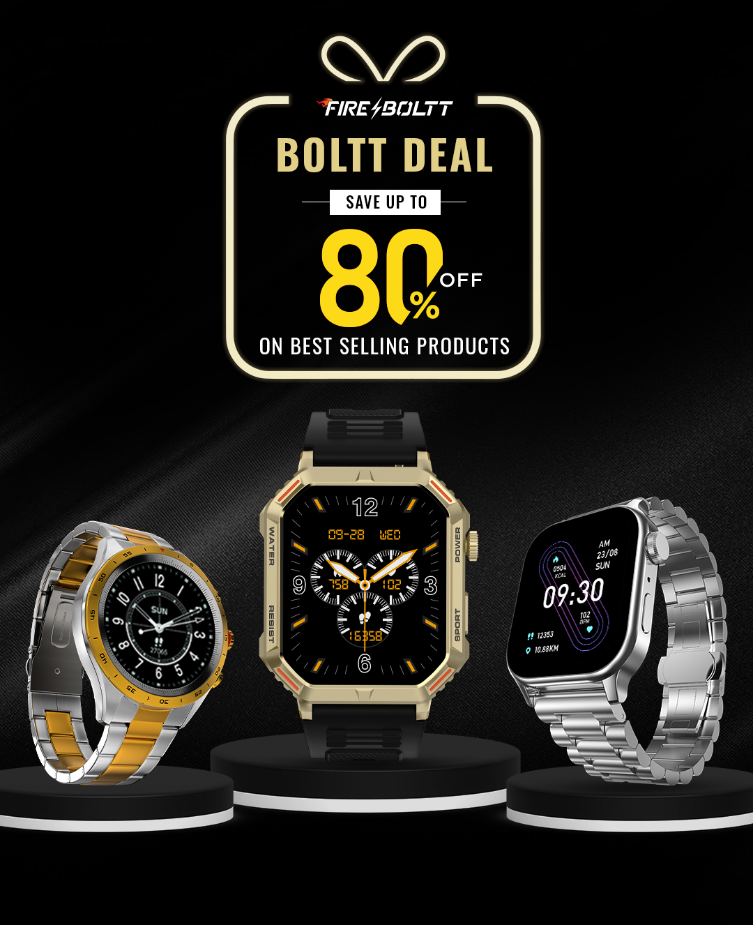 Up to 80% off on top selling