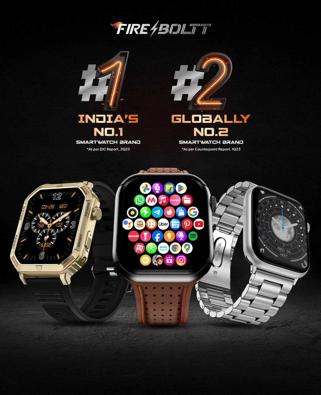 Smart Watches for Women & Men - No.1 Smartwatch Brand – Page 2 – Fire-Boltt