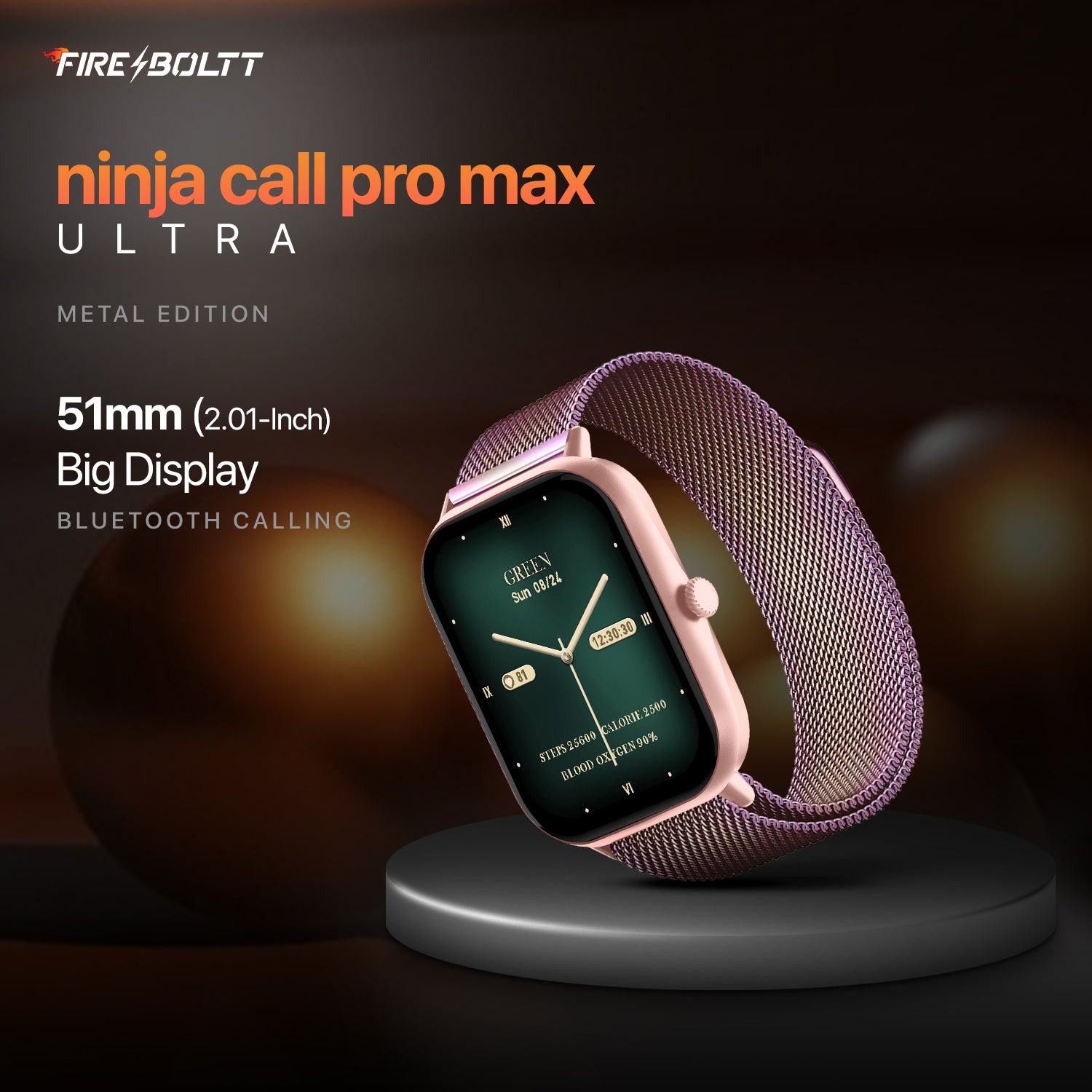 Ninja Call Pro Max Ultra - Rainbow – Fire-Boltt