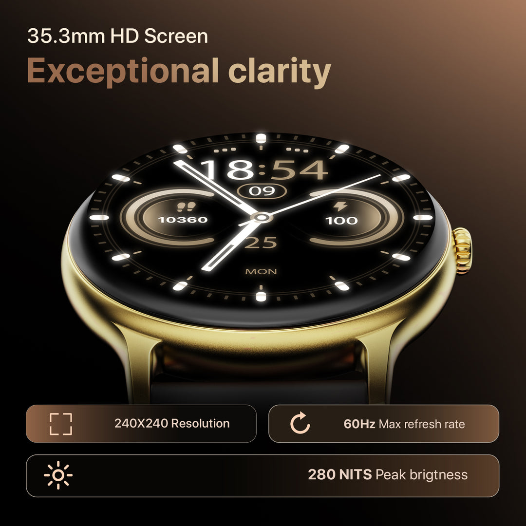 Fire-Boltt Phoenix Pro a 35mm (1.39 inch) Display & BT Calling