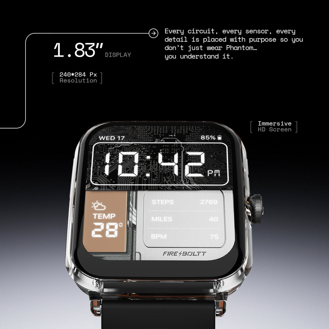 Ninja Phantom with a 51mm (1.83 inch) Display and BT Calling