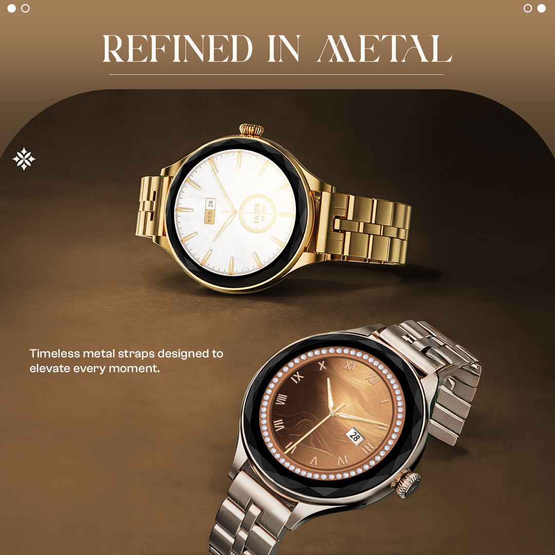 Phoenix Aura - Rosé Metal – Fire-Boltt
