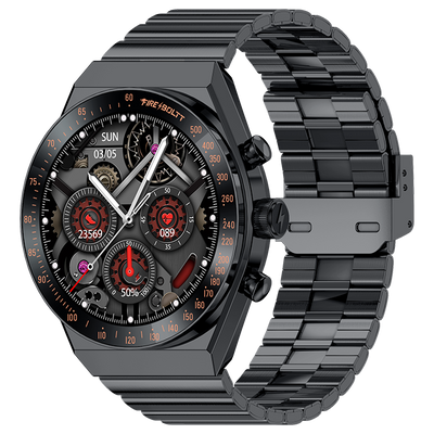 Spacewatch with stainless steel body, AMOLED display, BT