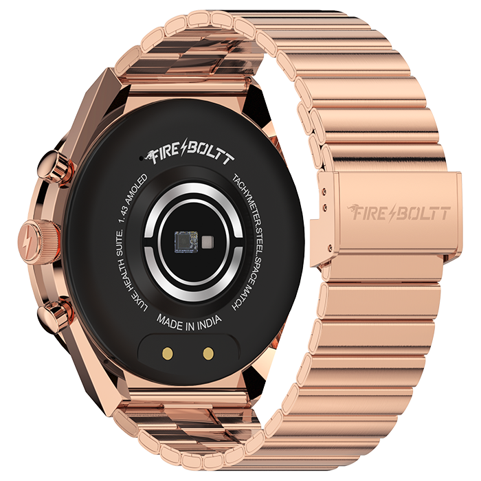 Spacewatch with stainless steel body, AMOLED display, BT