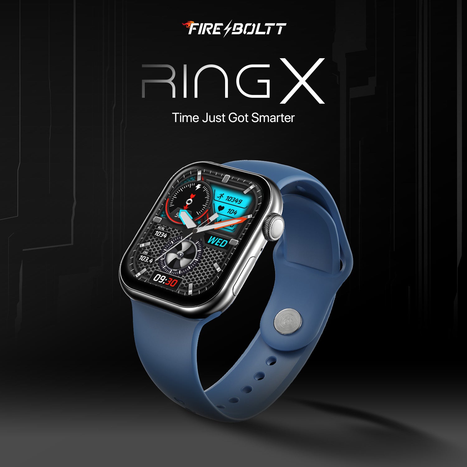Ring X with 2.01 inch Ultra HD Display | Bluetooth Calling | Wireless ...