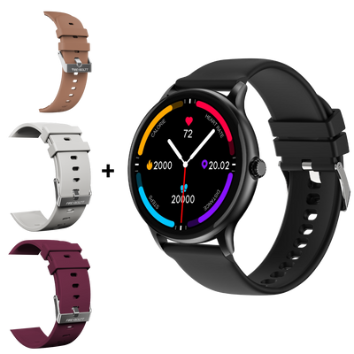 Trio Free Straps| BT Calling Smartwatch inch